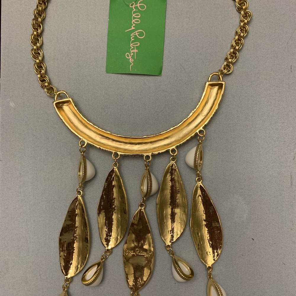 NWT Lilly Pulitzer SHE SHELLS Necklace - Picture 2 of 2